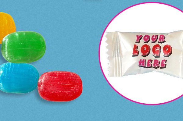Caramelo ovalado sabor frutas
