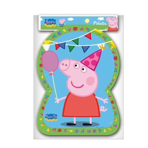 Piñata Cumpleaños Peppa Pig