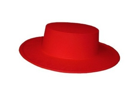 Sombrero Infantil Cordobés Rojo