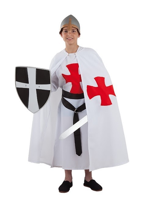 Disfraz de Templario infantil