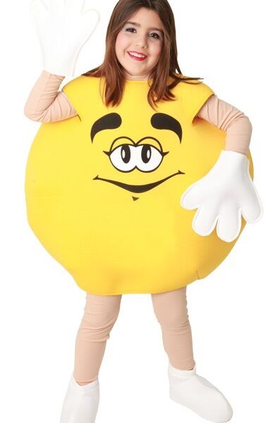 Disfraz de Caremelo Amarillo Infantil