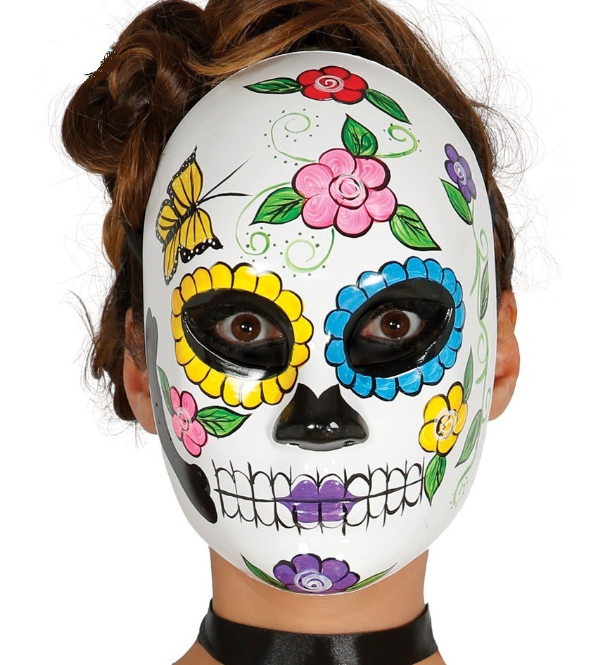 Careta día de los muertos