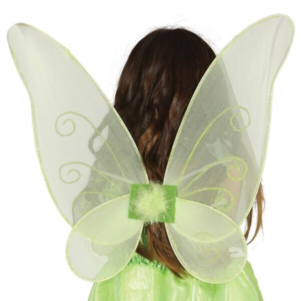 Alas mariposas verdes