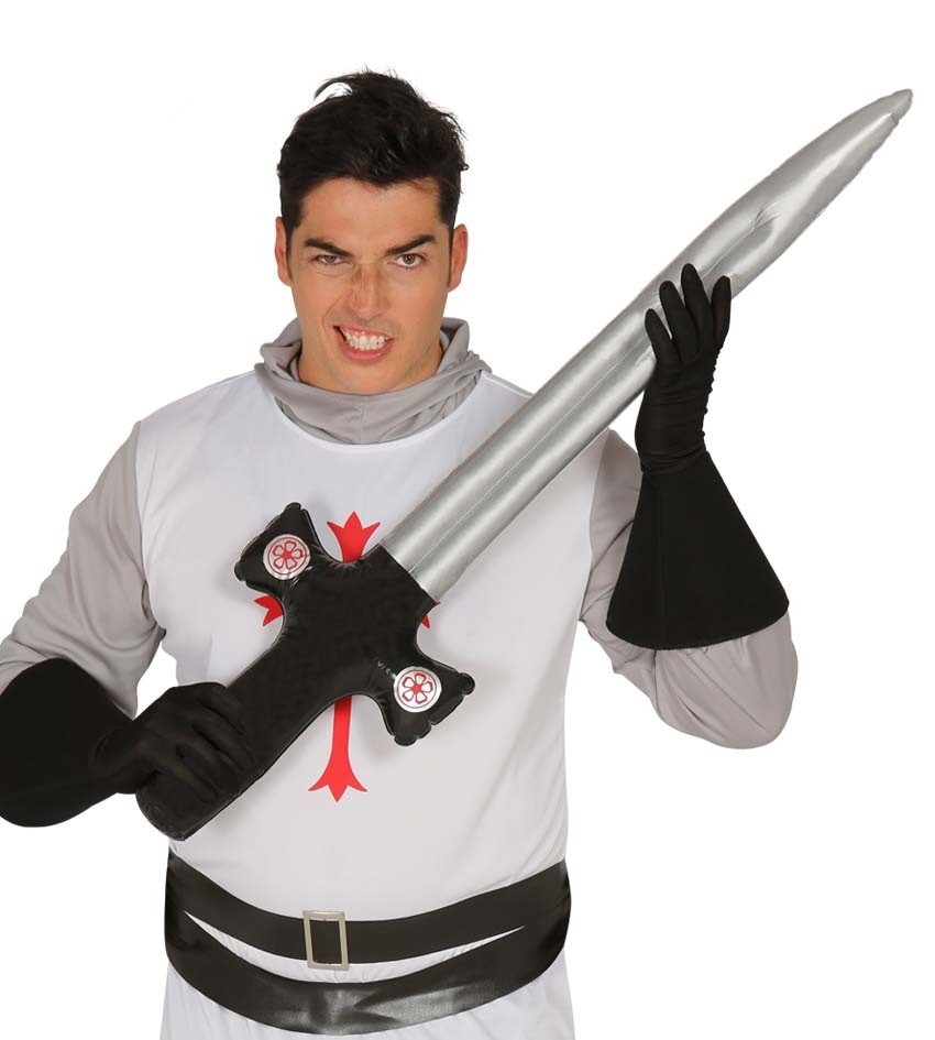 Espada medieval hinchable