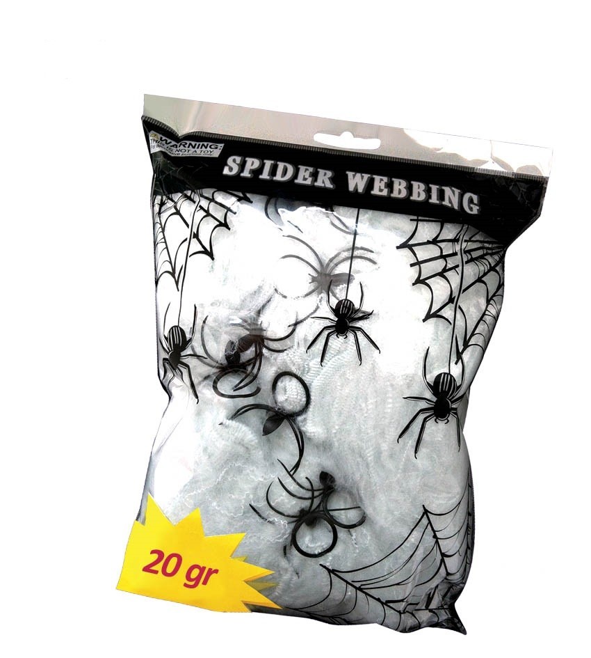 Tela de araña para decoración