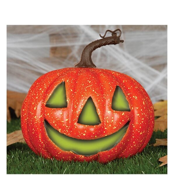 Calabaz con luz