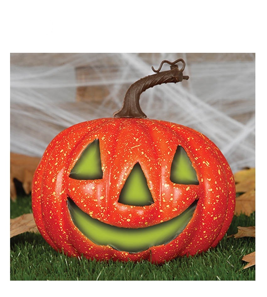 Calabaz con luz