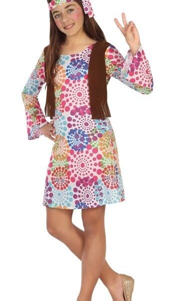 Disfraz de hippie chica