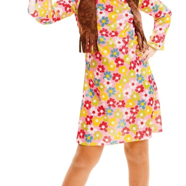 Disfraz de Hippie para niña