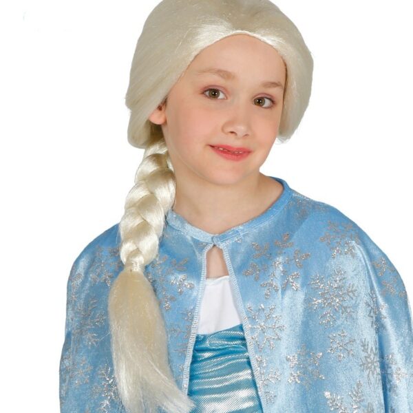 Peluca princesa infantil