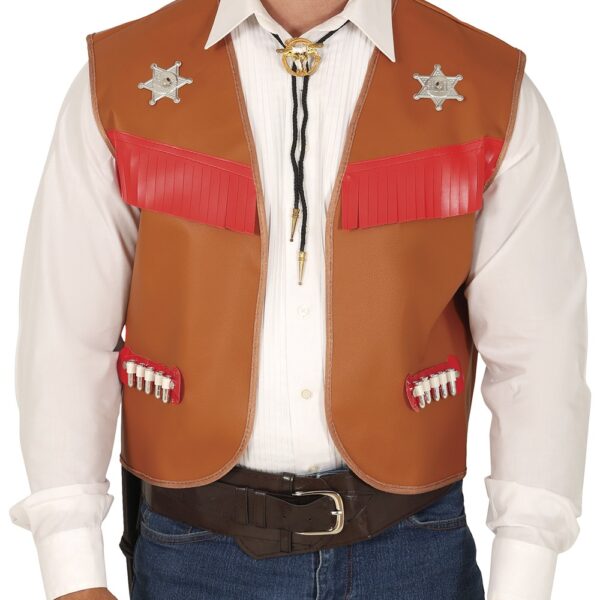 Chaleco Vaquero Adulto