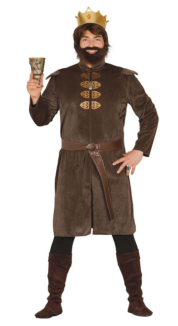 Disfraz de Rey medieval