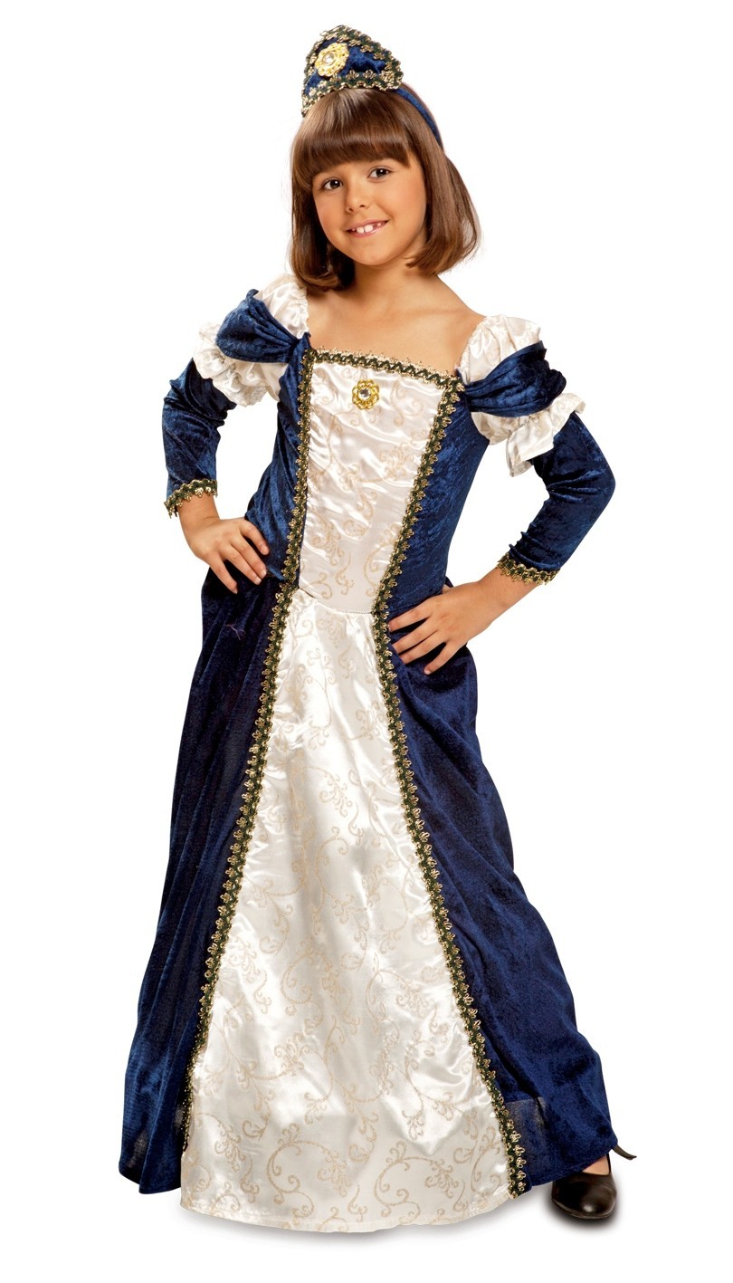 Disfraz de Dama Medieval Infantil