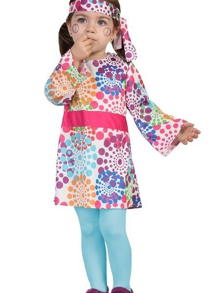 Disfraz de hippie bebe
