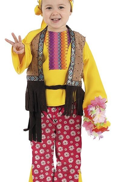 Disfraz de Hippie niña