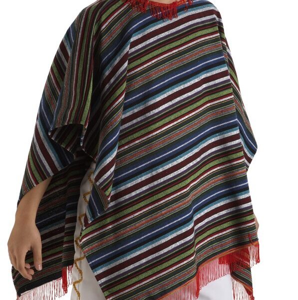 Poncho mejicano adulto