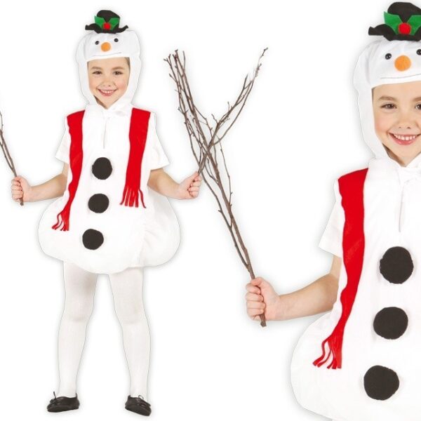 Disfraz de Muñeco de Nieve Infantil