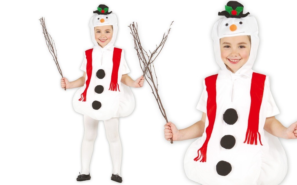 Disfraz de Muñeco de Nieve Infantil