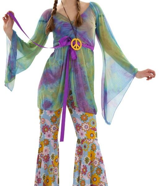 Disfraz de Hippie Mujer