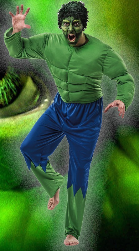Disfraz de Monstruo Verde Adulto