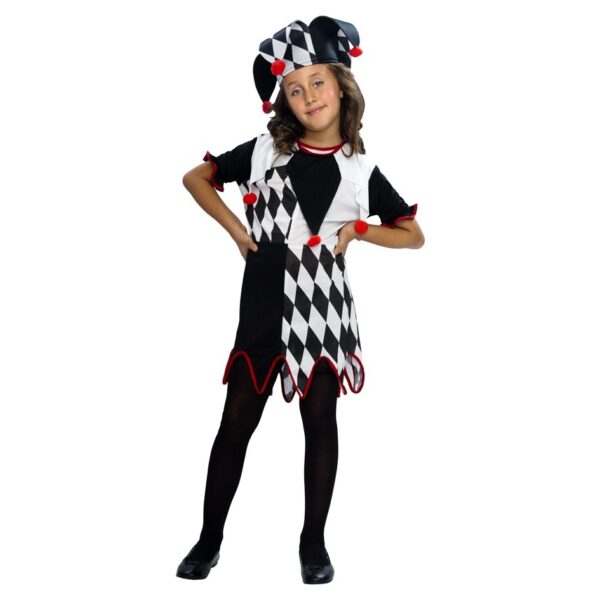 Disfraz de Arlequin para niña