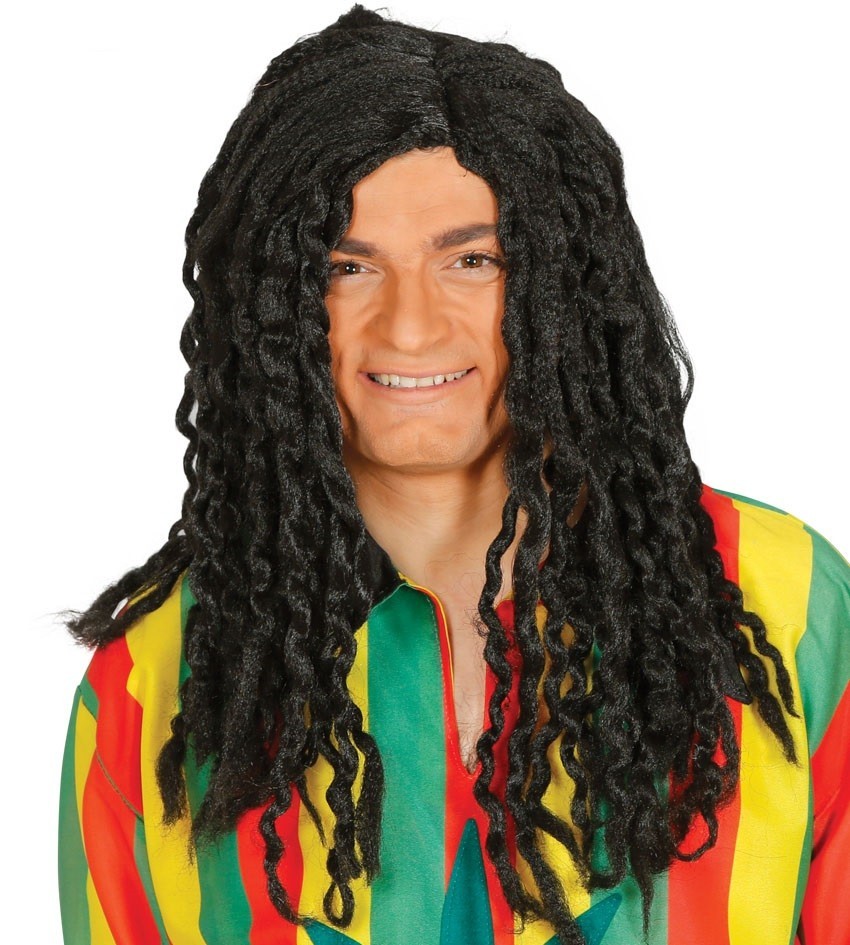 Peluca Rasta Negra