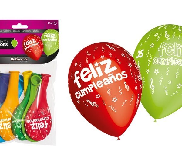 Globos Feliz Cumpleaños