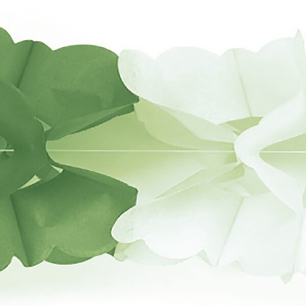 Guirnalda Blanca y Verde
