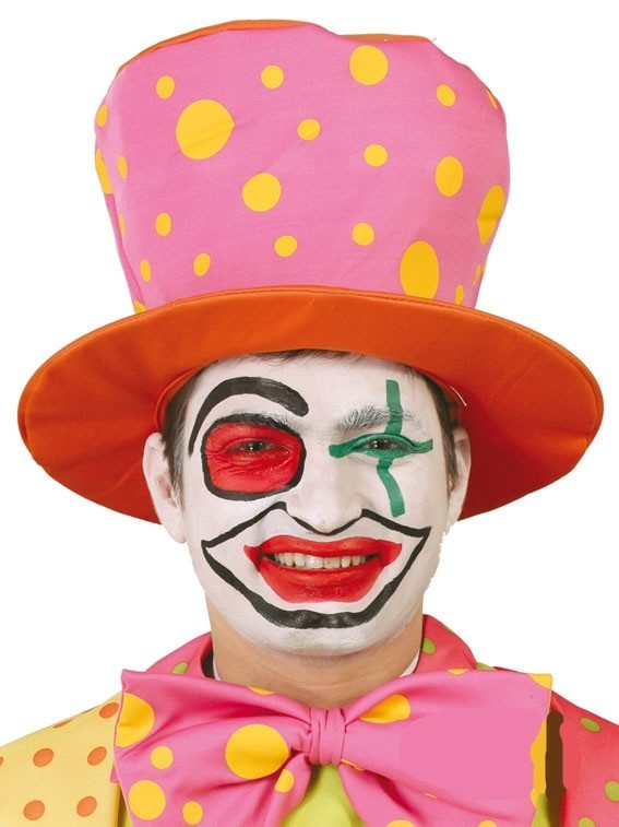Sombrero Payaso Naranja