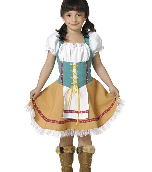 Disfraz de Tirolesa infantil