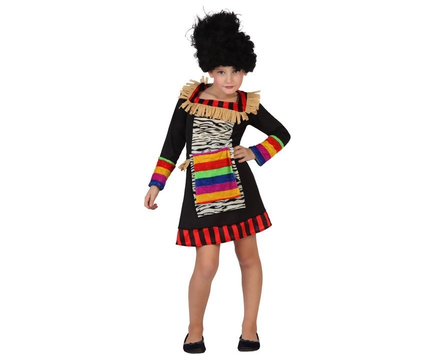 Disfraz de Zulu niña