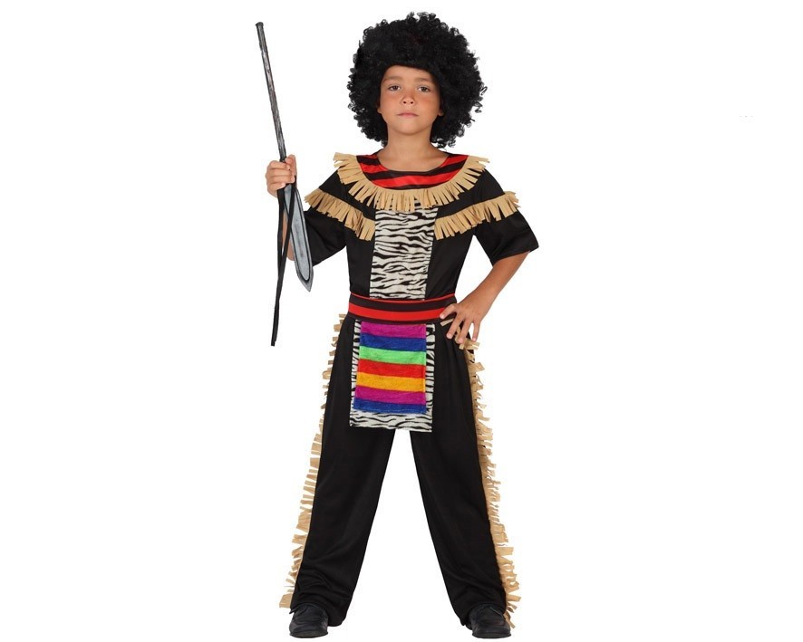 Disfraz de Zulu niño