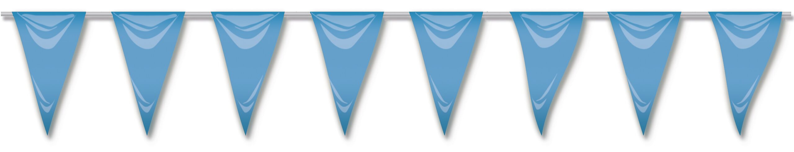 Bandera Triangular Azul