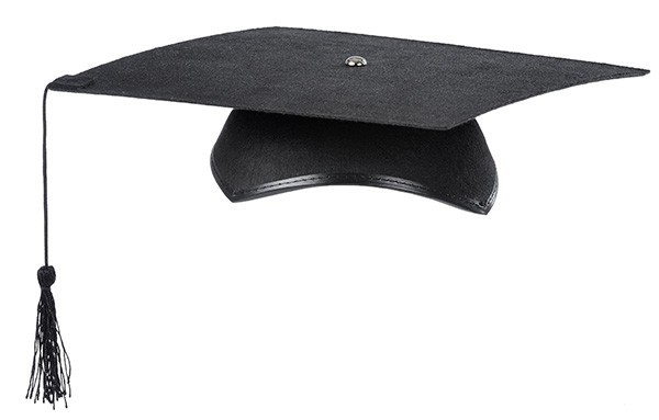 Birrete graduado adulto