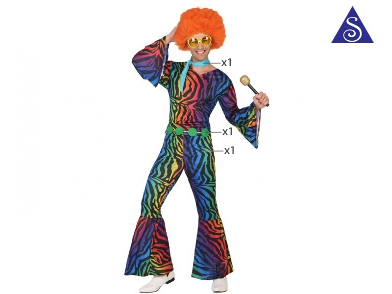 Disfraz de Disco hombre