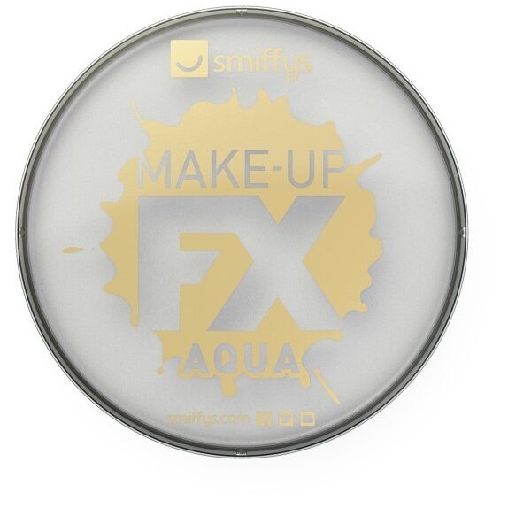 Maquillaje al agua plata