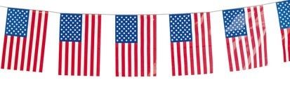 Bolsa Bandera plastico EEUU