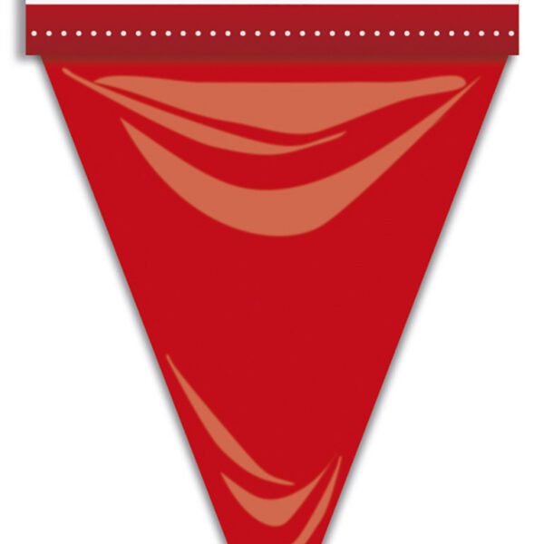 Bolsa Bandera Triangular Rojo