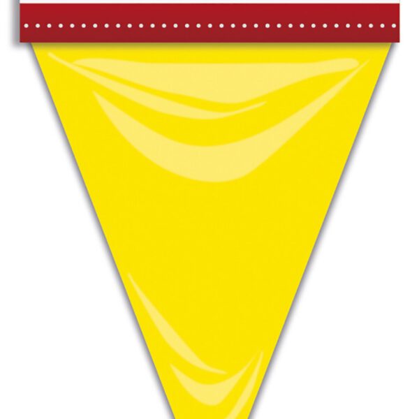 Bolsa Bandera Triangular Amarilla