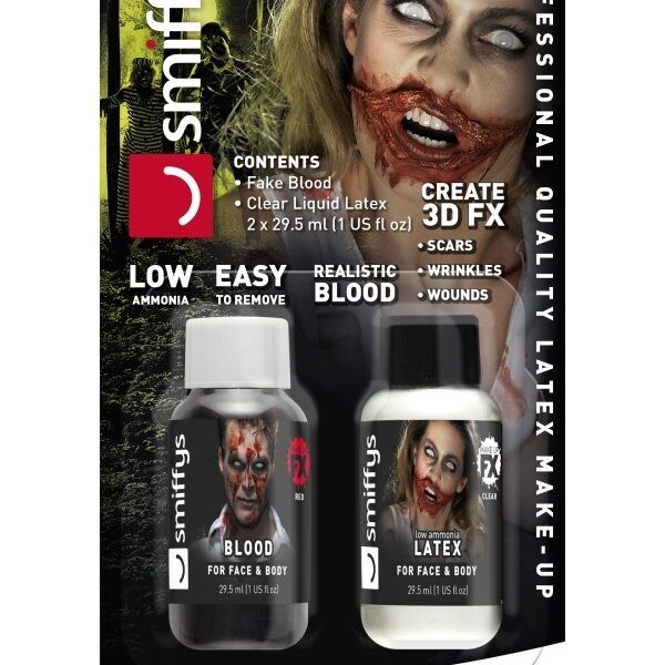 Set de Sangre y Látex