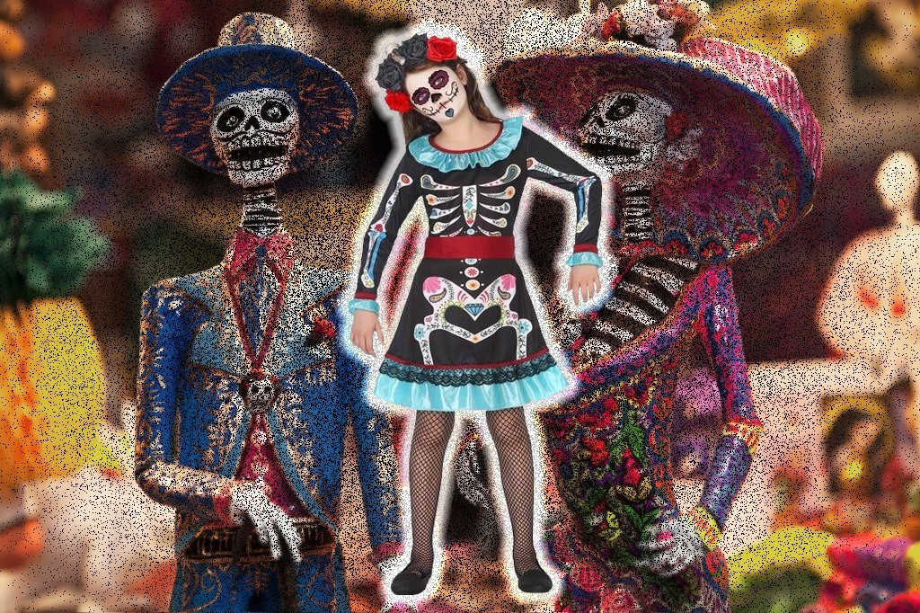 Disfraz de Esqueleto Mexicano