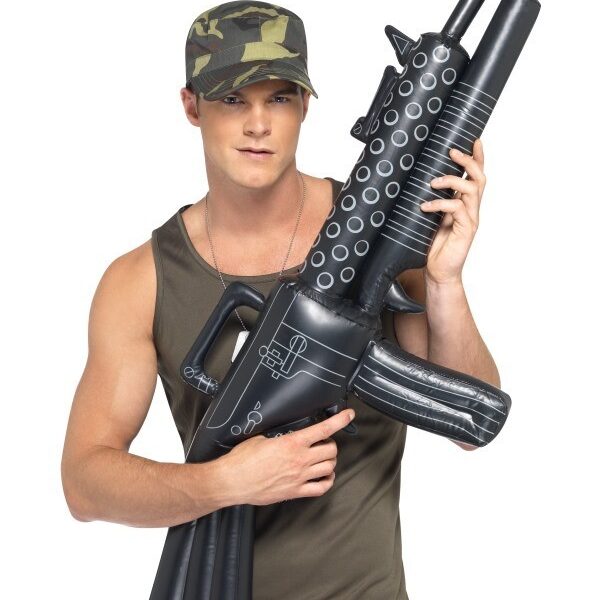 Metralleta militar Hinchable