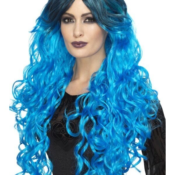 Peluca Gótica Azul