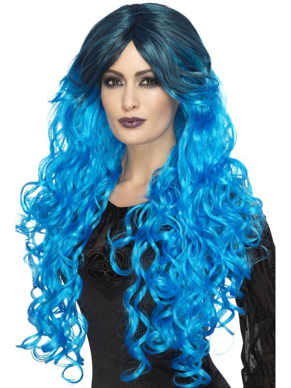 Peluca Gótica Azul