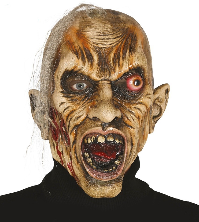 Careta Zombie infectado