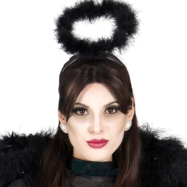 Diadema angel negro