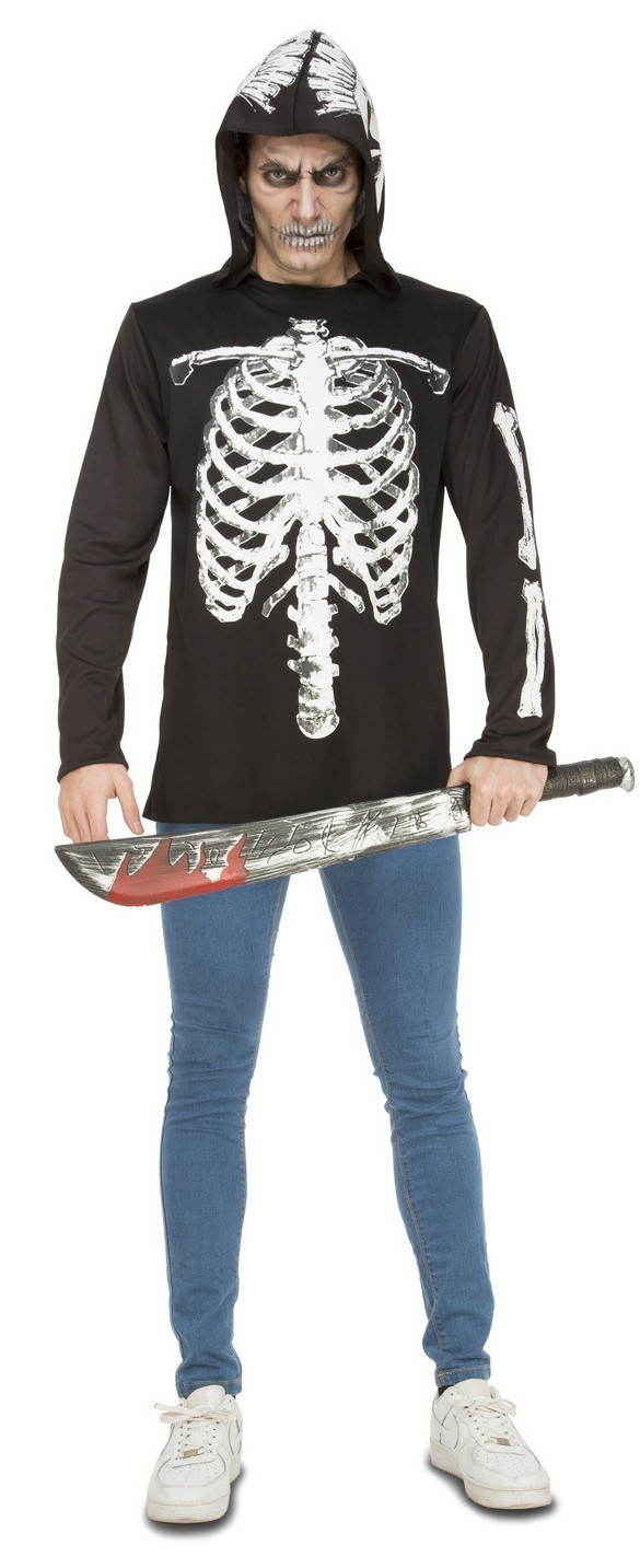 Camiseta de Esqueleto adulto