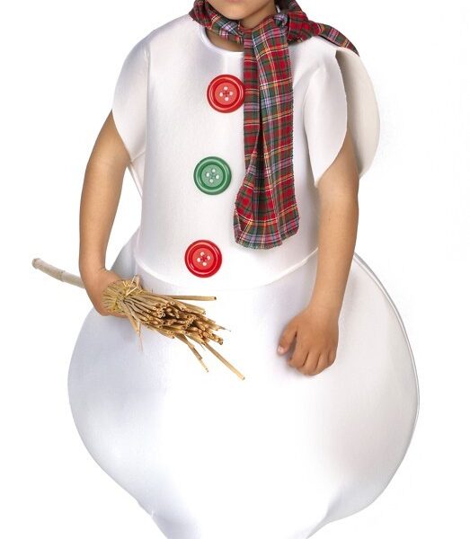 Disfraz de Muñeco de Nieve Infantil