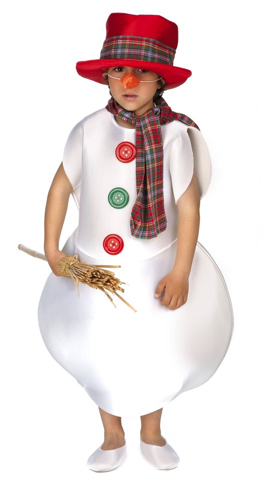 Disfraz de Muñeco de Nieve Infantil