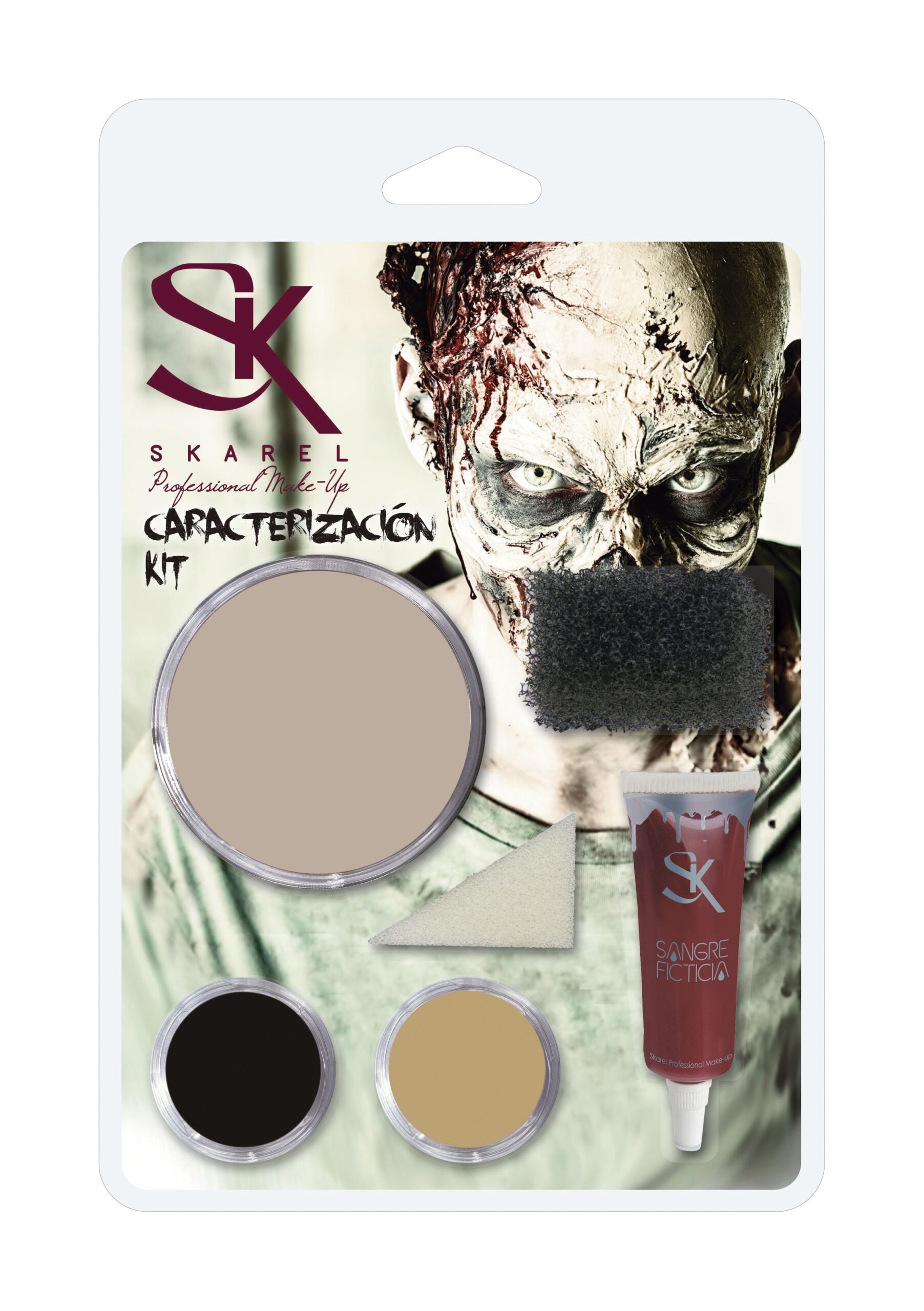 Kit de Caracterizacion Zombie